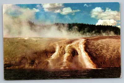 #ad Overflow Of Excelsior Geyser Excludes Scalding Hot Water Vintage Postcard $7.99