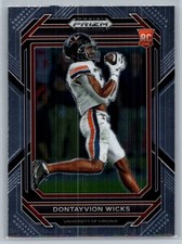 2023 Panini Prizm Draft Picks Dontayvion Wicks #149
