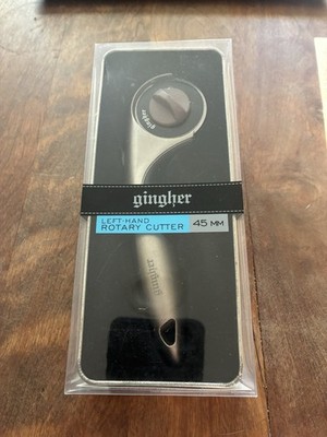 RARE- Gingher Left Handed Rotary Cutter 45mm Dead Stock