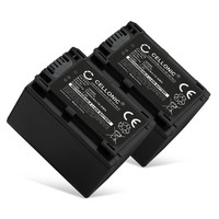 2X Akku FüR Sony HDR-PJ340E HDR-CX570 HDR-PJ820 PXW-Z90V (1500Mah) Ersatzakku