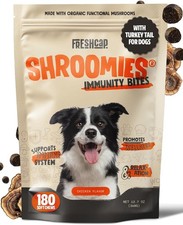 FreshCap Mushrooms Shroomies - 13 in 1 Turkey Tail Mushroom for Dogs, Super B...