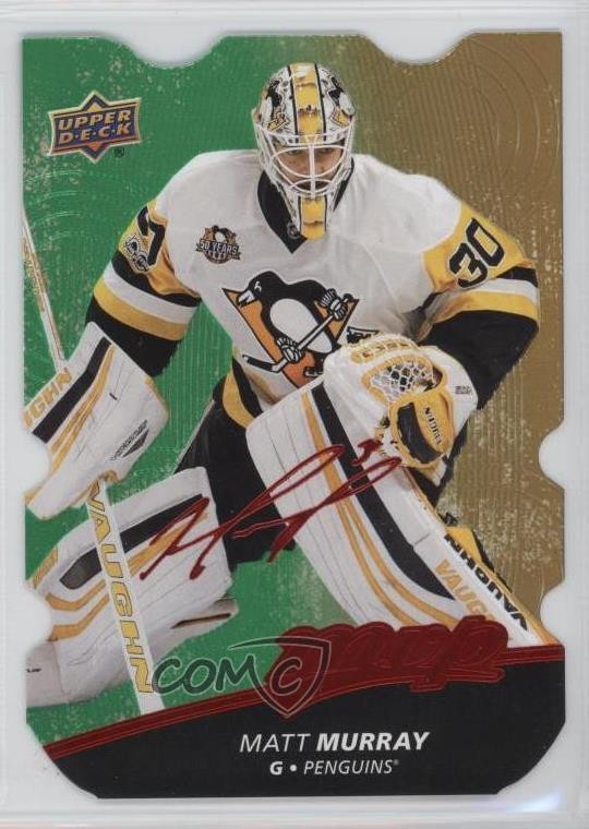 2017-18 Upper Deck MVP Colors and Contours Level 2 Gold Matt Murray #95 0b3