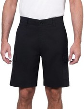 Wearfirst Men  s Classic Fit Stretch Lightweight Cargo Short, Black, size: 32