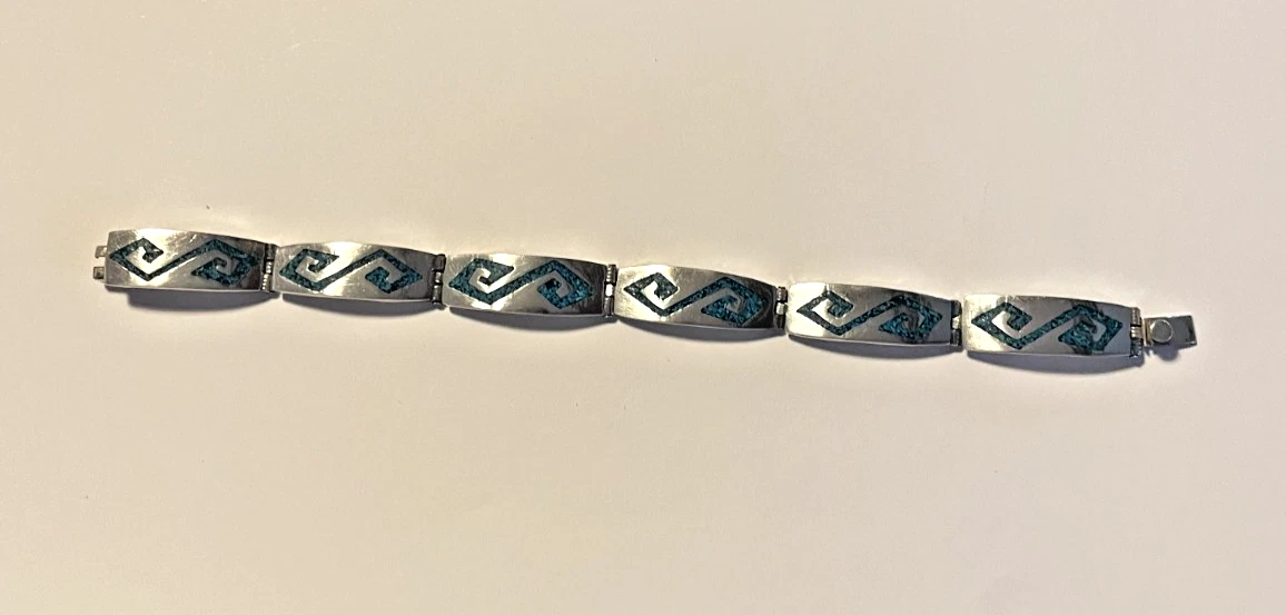 Bracelet en pierres précieuses argent 925 - France
