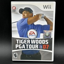 Tiger Woods PGA Tour 07 Nintendo Wii 2006 EA Sports Complete