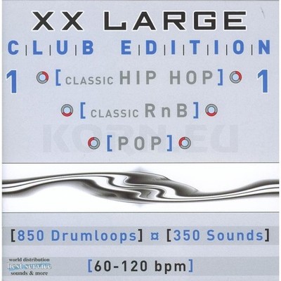 Best Service XXLarge Club Edition 1 (Audio) 850 Drumloops 350 Sounds | NEU