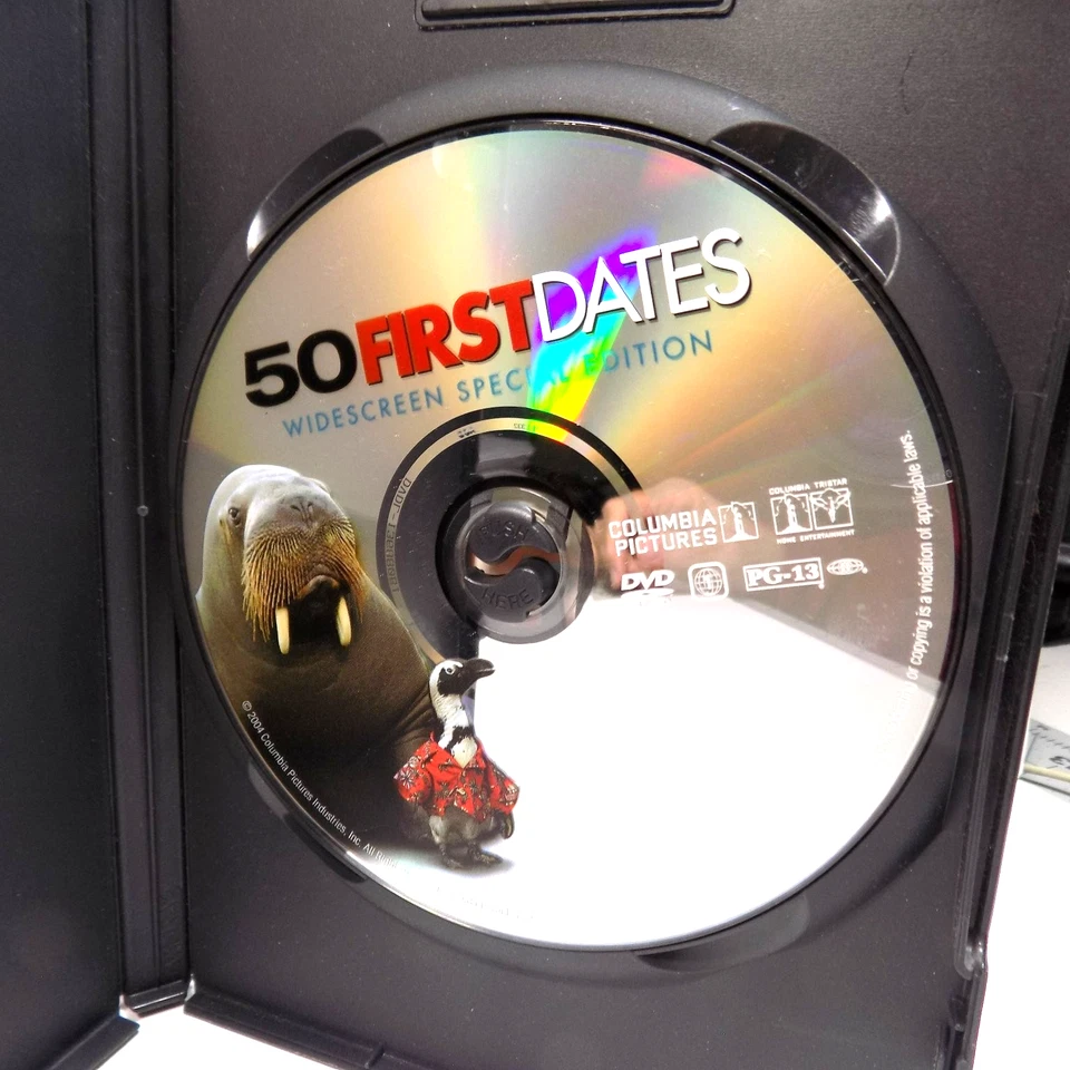 50 First Dates DVD 2004 Widescreen Special Edition Adam Sandler Foto 4 de 4