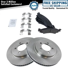 Front Semi Metallic Brake Pad & Rotor Set Kit for Explorer Mountaineer