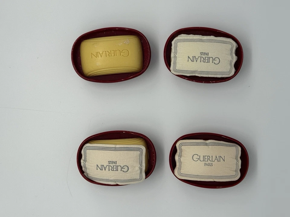 Raro Juego de 4 Jabones Samsara Guerlain De Colección - 100g Cada uno - Sin Usar en Cajas Foto 2 de 3