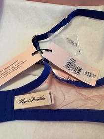 NEW! - Agent Provocateur, Lindie Bra 36C, Pink/Deep Blue (NWT+Box)