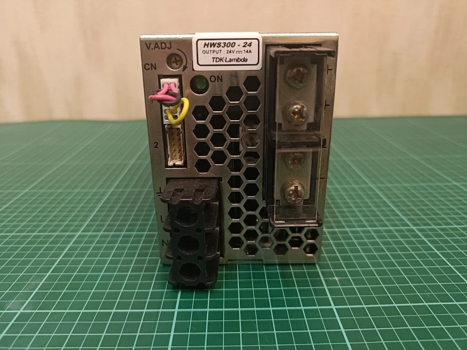Used TDK Lambda HWS300-24 Power Supply DC24V 14A 100-240v-ac Japan - Image 2 of 4