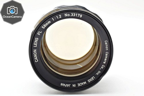 *OPT MINT Exc+5* Canon FL 58mm F1.2 Standard Manual Focus MF Lens From JAPAN - Picture 4 of 13