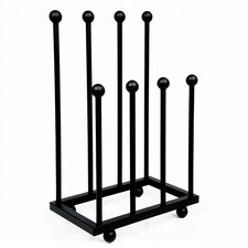 Image of 4 Pair Wellington Boot Shoe Rack Stand Storage Wellie Welly Holder Organizer