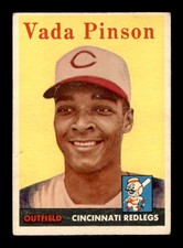 1958 Topps #420 Vada Pinson RC VGEX X2939499