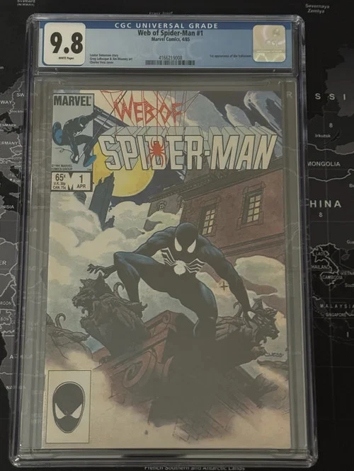 Spider-Man Certified Guaranty Company (CGC) 9.8 Near Mint/Mint