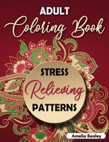 Amazing Patterns Adult Coloring Book Mindful Patterns Coloring Book For Adults