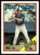 1988 Topps Kelly Gruber Toronto Blue Jays #113