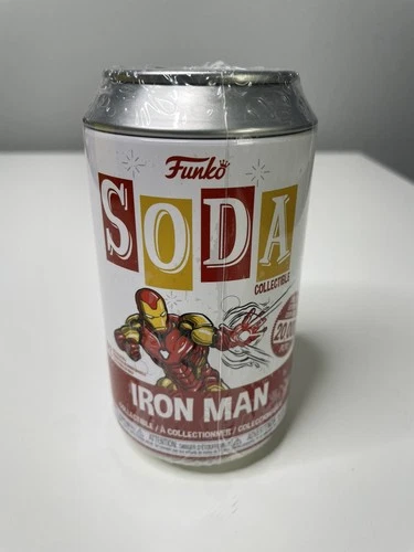 Funko Soda Iron Man Sealed Chance Of Chase Marvel Collectibles Limited Edition
