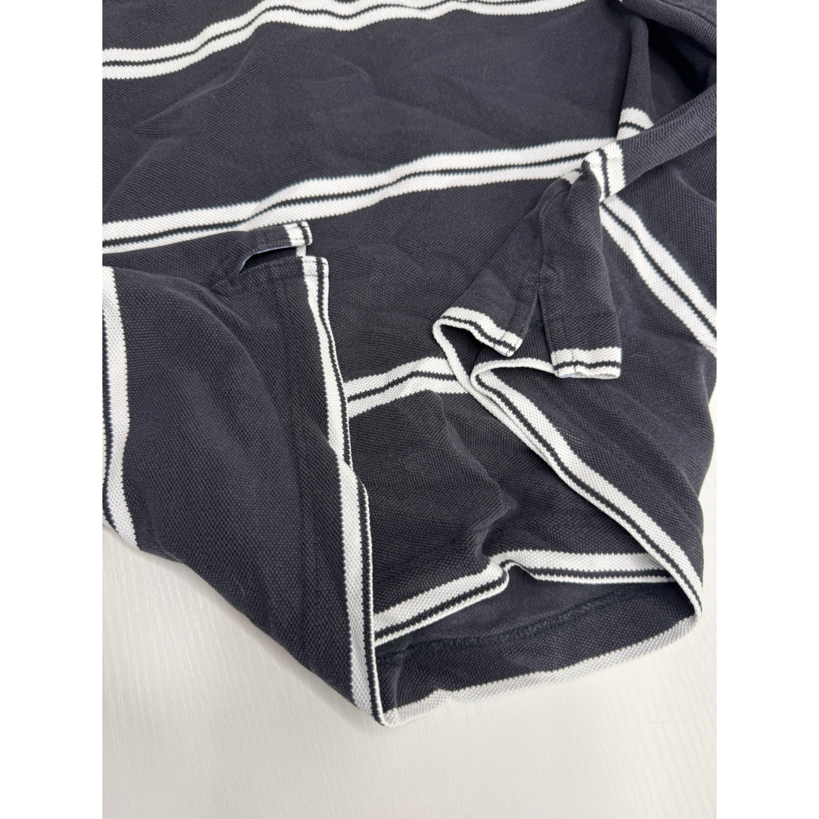 Tommy Hilfiger Ohio State Striped Polo Shirt Mens XL Embroidered Collegiate thumbnail 6