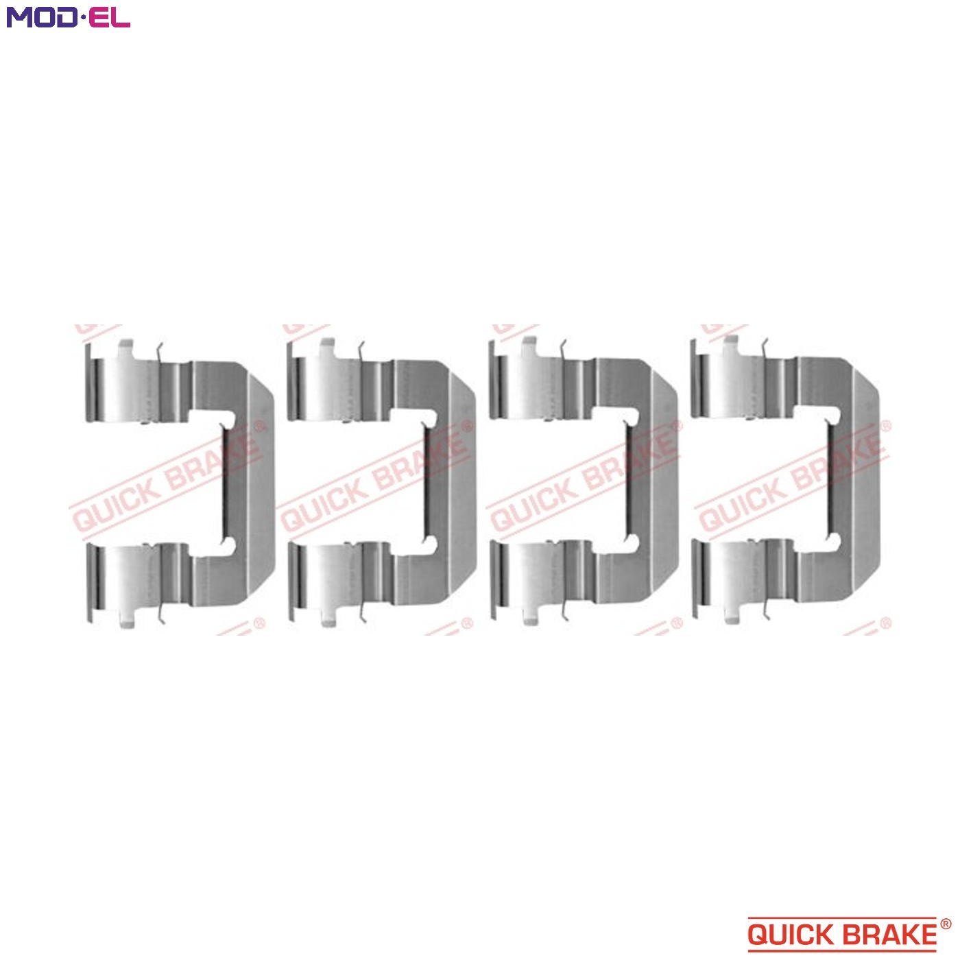 Fits QUICK BRAKE QB109-0014 Accessory Kit, disc brake pad QB109-0014 Brake pad - Image 11