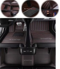 Custom Car Floor Mats Fit For Toyota Tacoma Waterproof Luxury Leather Liners