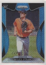2019 Panini Prizm Blue Mojo Prizm 20/399 Myles Straw #96 Rookie RC 0c6