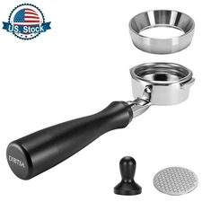 58mm Espresso Dosing Funnel Bottomless Portafilter For Breville BES920 BES980