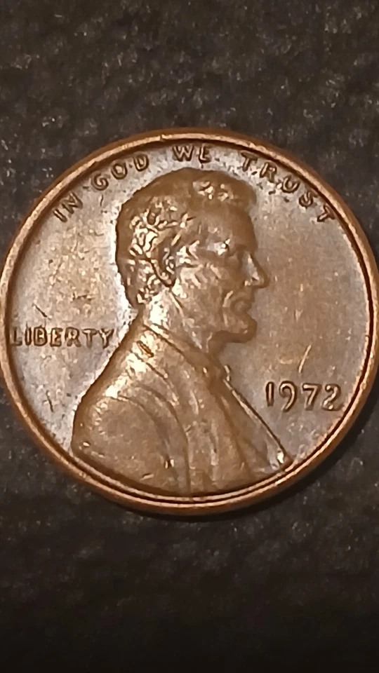 1972 Bronce Penny No Mint Mark Rare Error Double Die Too - Image 2 of 4