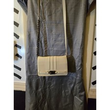 Borsa a tracolla Steve Madden SM crema tracolla catena tracolla patta mini borsa