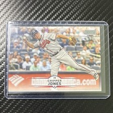 Topps 2025 Stadium Club Chipper Jones #84 Atlanta Braves Base Set Baseball Card