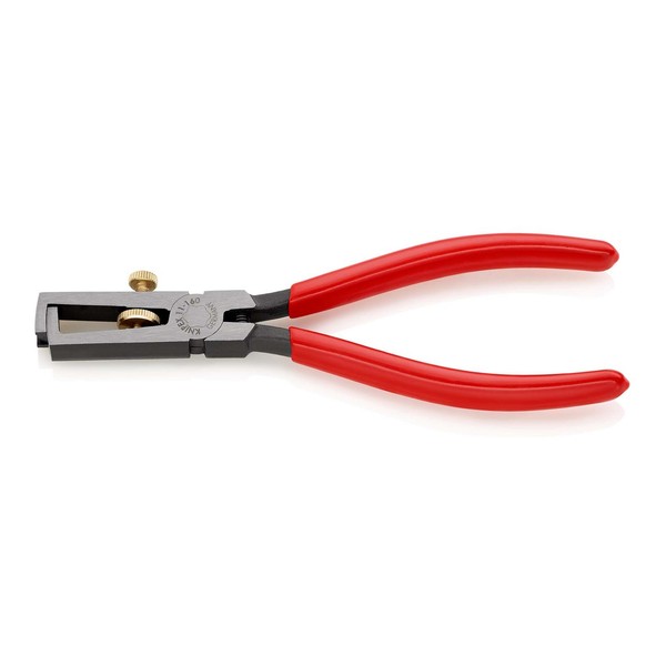 Knipex 11 01 160 Abisolierzange Mit ÖFfnungsfeder Universal Mit Kunststoff-image
