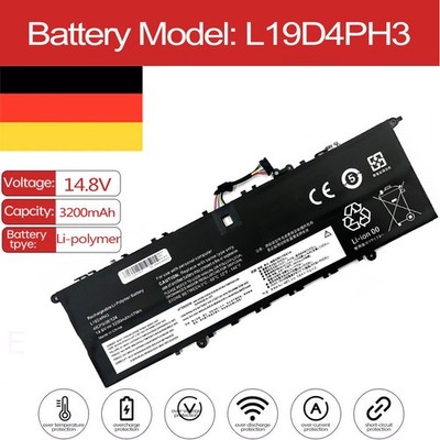 L19D4PH3 Akku für Lenovo Yoga Slim 7 Pro 14IHU5 Slim 7 Pro 14 14s 2021 Battery