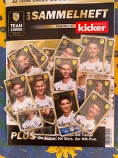 Fußball WM 2018, Kicker-Sammelheft (Duplo Ferrero) 10 Sammelbilder auswählen!