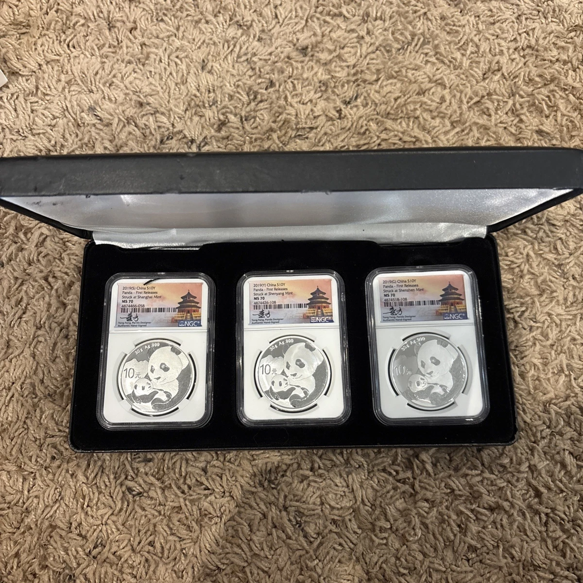 Chinese Panda MS 70 Graded 2019 Silver Bullion Coins for sale | eBay