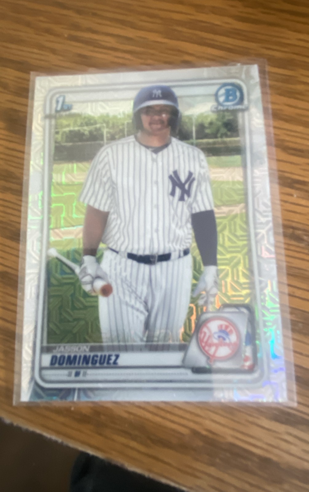 2020 Bowman -1st Chrome Prospects Jasson Dominguez Mojo Refractor