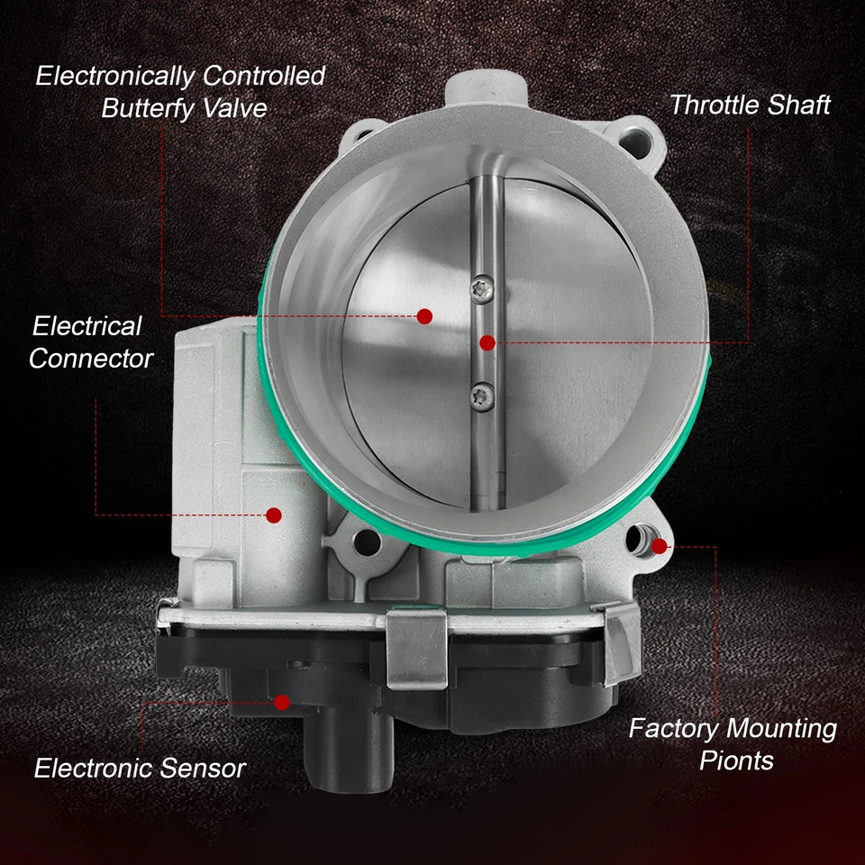 节气门车身适用于雪佛兰索罗德 1500 GMC Sierra 1500 4.8L 5.3L 2009-2015 — 第 4/4 张图片