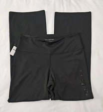 Women's Size XL High Rise Bootcut Pants Gray Orca Active Banana Republic
