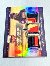 2015 Topps Triple Threads - Johnny Cueto #TTASP-JC All Star Game Paches 2/9