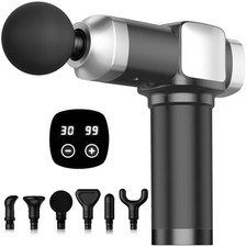 Massage Gun Deep Tissue, Handheld Percussion Muscle Massager for Back