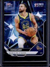 2025-26 Topps Now All Star Game Stephen Curry Black #/10 Warriors
