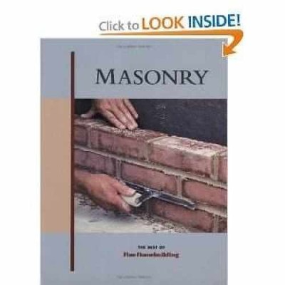Masonry (Fine - Hardcover, by Fine Homebuilding Magazine - Very Good