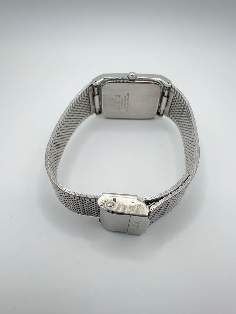 Citizen Quartz Watch Silver Rectangular Mesh Band… - image 5