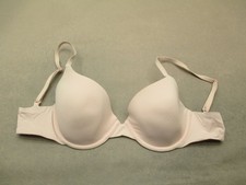 34B Gap Womens Nude Lined Underwire Back Closure Opaque Demi TShirt Bra 11F