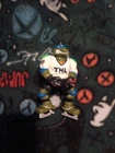 Vintage 1991 TMNT Slap Shot Leo Ninja Turtles Leonardo Hockey Action Figure