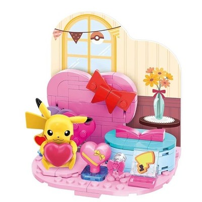 Pokemon Pikachu süße Momente Keeppley Block Bauset Anime Game Spiel Zocken Merch
