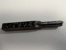 Outil à mortaiser en carbure brasé  largeur 3.5 mm section 15*16