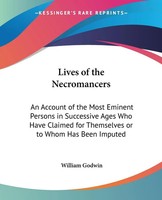 Lives Of The Necromancers William Godwin Taschenbuch Englisch 2004