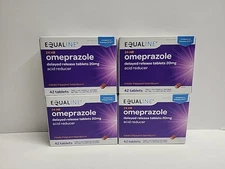 Omeprazole 20mg 24 HR Delayed Release Acid Reducer Tablet 3 Pack Box (Lot Of 4)