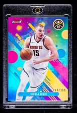 Nikola Jokić RARE REFRACTOR COLORBLAST PRIZM INVESTMENT CARD Denver Nuggets SSP