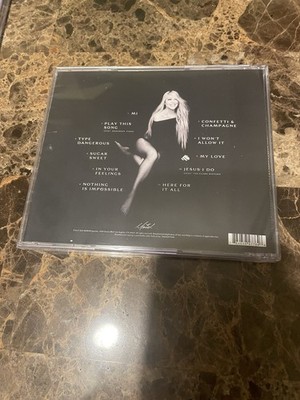 MARIAH CAREY SIGNED AUTOGRAPHED 2025 HERE FOR IT ALL SIGNED INSERT